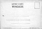 vintage letter card  Windsor 5 views inside