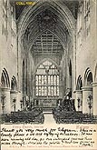 Malvern, priory church vintage postcard 1905