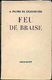 A P de Mandiargues Feu de braise 1959