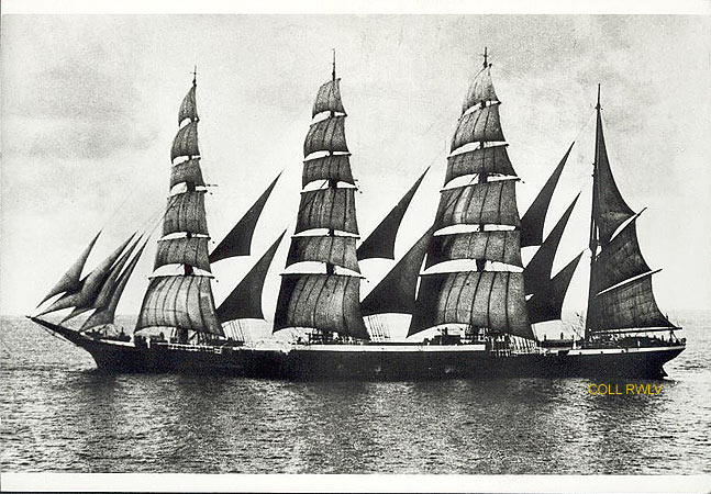 the German barque Magdalene Vinnen now the Russian Sedov