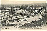 cpa carte postale 1900 Marseille bassins de la Joliette