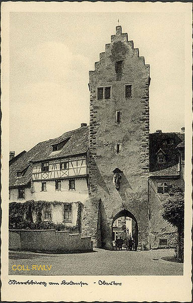 Meersburg am Bodensee alte Ansichtskarte c1930