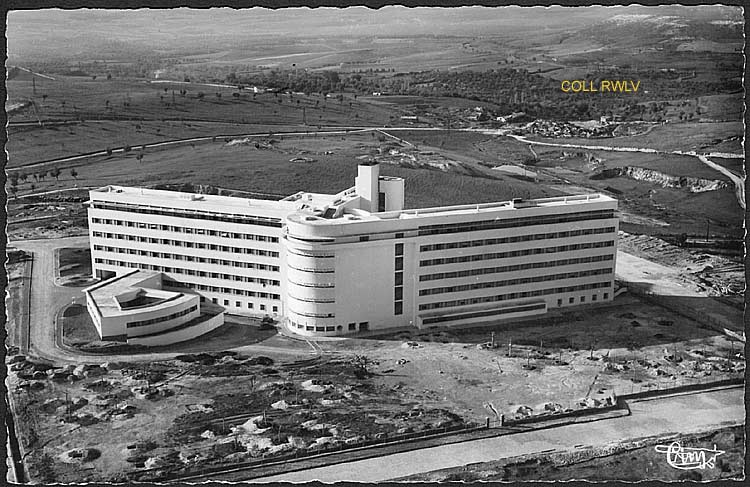 Maroc Meknes nouvel hopital civil en 1955 actuellement Mohammed V