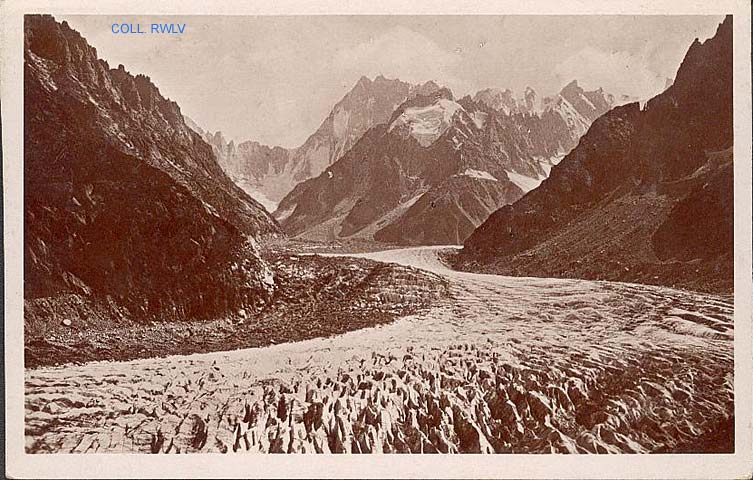 Chamonix la Mer de Glace cl G Tairraz c1920