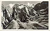 old postcard melting glaciers