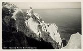 vintage postcard Moens Klint Denmark