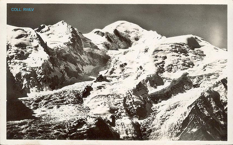 Le Mont Blanc photo G Tairraz c1920