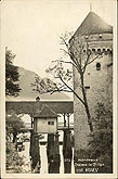 Montreux chateau de Chillon carte postale ancienne