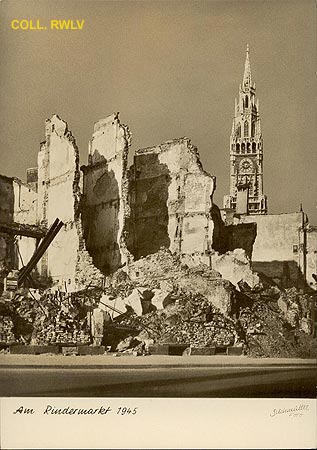 Zerstoertes Muenchen Foto 1945