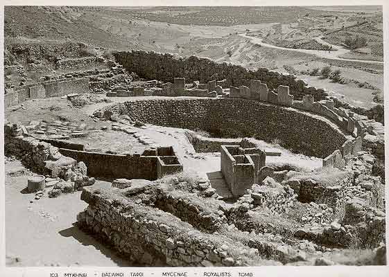 Mycenes tombeaux des Rois