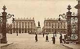 carte postale ancienne Nancy place Stanislas