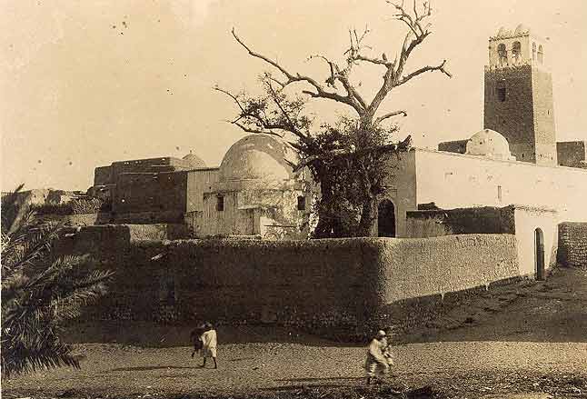 photo ancienne Nefta marabout Sidi Msit 1930