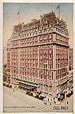 vintage image New York Knickerbocker Hotel c1910