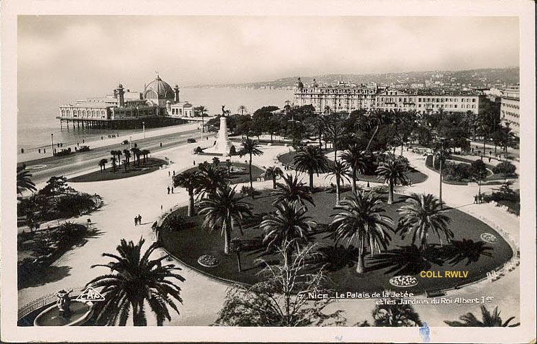 Nice Palais de la Jetée et jardins du Roi Albert 1er