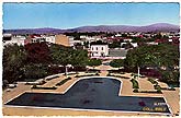 carte postale ancienne Maroc 1957 Oujda plan d'eau