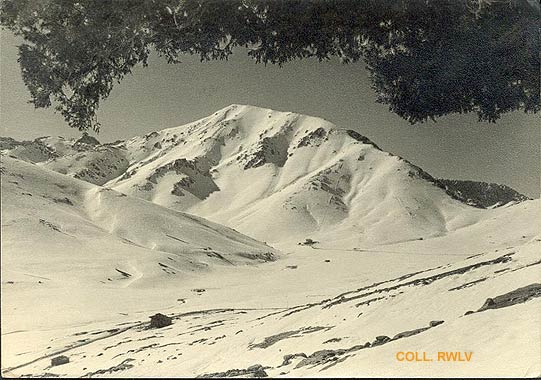 carte postale ancienne Oukaimeden Maroc 1960