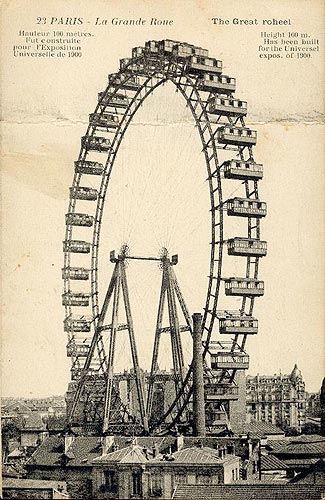 Paris 1900 la grande roue