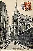 cpa carte postale ancienne Paris St Severin 1910