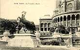 cpa carte postale ancienne Paris Trocadero  1913