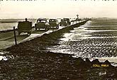 ile de Noirmoutier passage du Gois carte postale c1950