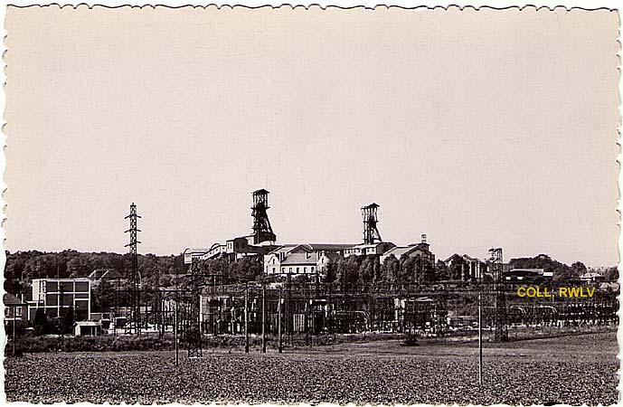 Piennes Meurthe et Moselle mine de la Mouriere c1950