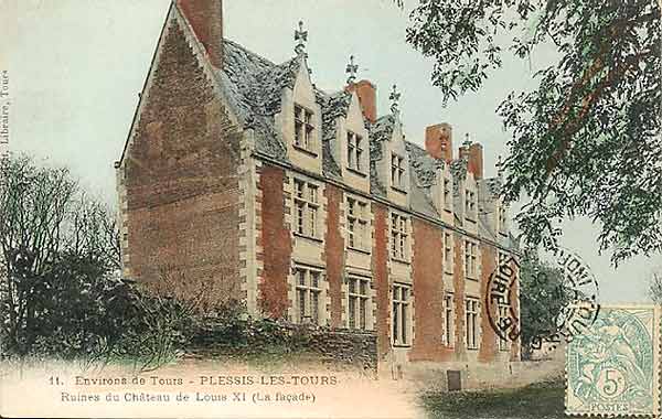 Chateau de Plessis-les-Tours 1908