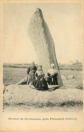 Plouescat menhir de Kerhouara