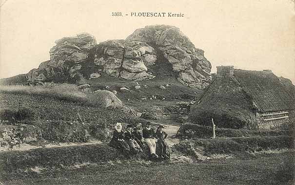 Plouescat  Kernic carte postale ancienne