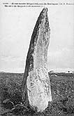 Plouescat menhir de Noguel