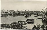 the pool of London postcard c1950