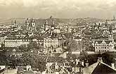 vintage postcard Praha Prag Prague 1934