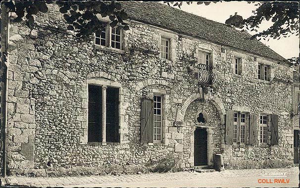 Provins l'ancien hotel de la Coquille carte c1960