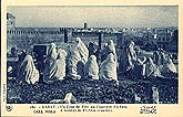 carte postale ancienne Rabat c1930 cimetiere El-Alou