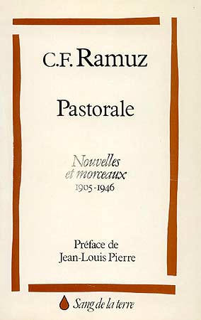 C F Ramuz Pastorale nouvelles et morceaux - occasion