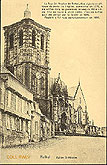 Rethel Ardennes l'eglise St Nicolas c1905