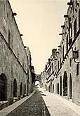 Rhodes rue des Chevaliers