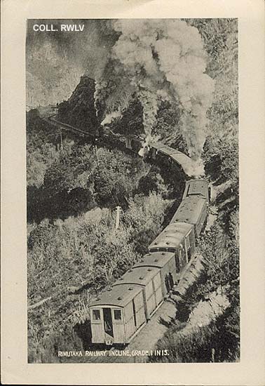 Rimutaka railway  New Zealand c1910