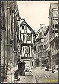 Rouen rue St Romain 1947