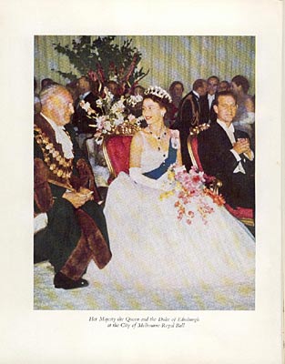 Royal tour through Commonwealth 1953 Queen Elizabeth II