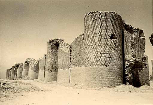 remparts abbassides de Samarra (Irak)