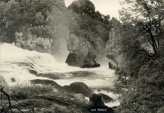 Schaffhausen Rheinfall chutes du Rhin alte Ansichtskarten