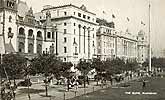 vintage postcard Shanghai the Bund c1920