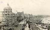 Shanghai Bund looking north H & S bank c1920