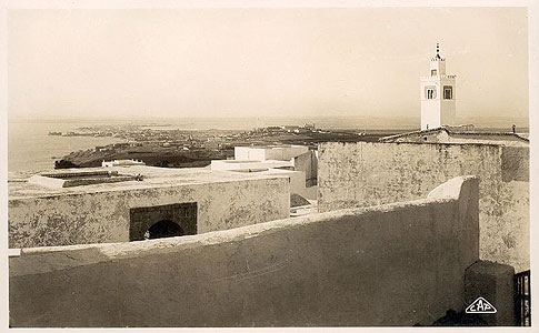 carte postale ancienne Sidi Bou Said Tunisie