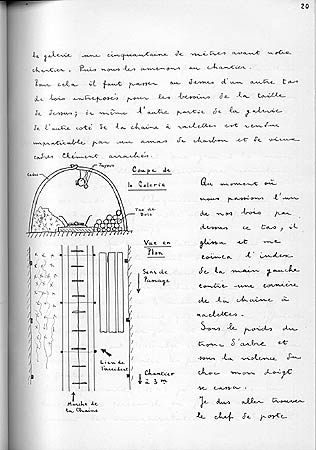 rapport de stage ouvrier dans les Houillieres 1953