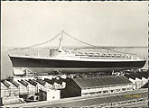 St Nazaire paquebot France mai 1960