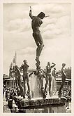 vintage postcard Stockholm Carl Milles Orfeusgruppen