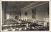 Stowe School Buckingham dining hall vintage postcard