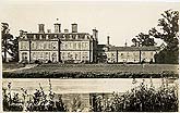 Sudbury Hall Great Britain, vintage postcard