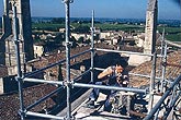 carte postale tailleur de pierre St Emilion 1996